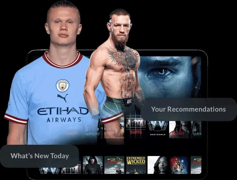 Combat sports event streaming in high definition